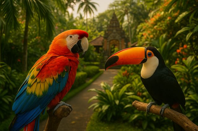 Bali Bird Park és Reptile Park